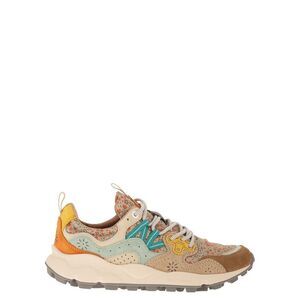 Flower Mountain Women Yamano 3 - Sneakers In Suede And Technical Fabric
